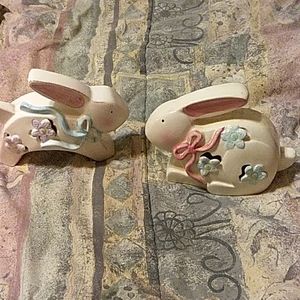 Porcelain  rabbits